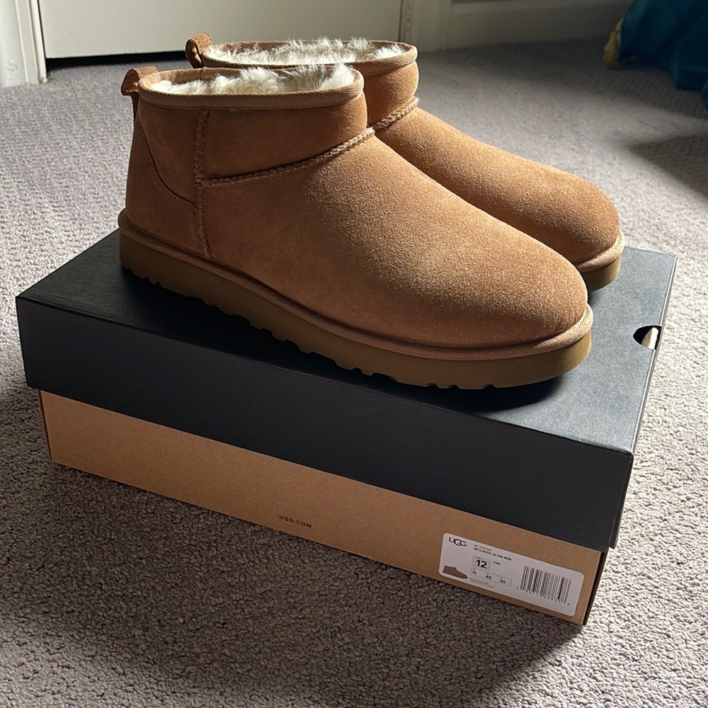 Uggs Classic Ultra Mini Chestnut Men’s 12